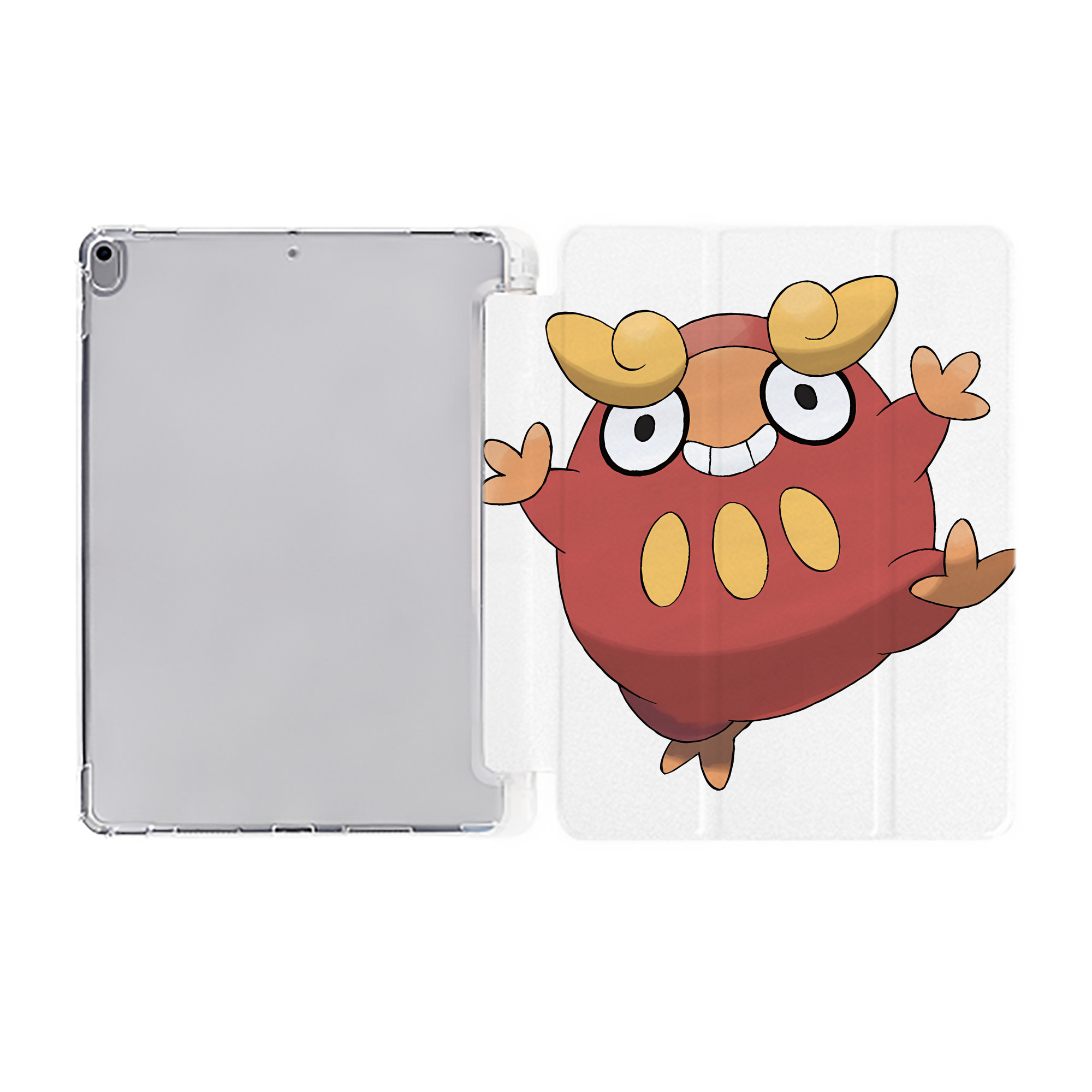 （画像用） ポケットモンスター Pokémon IPad ケース ペン収納付き 三つ折りスタンド PUレザー×シリコン 対応機種9.5/10.5/10.9インチ